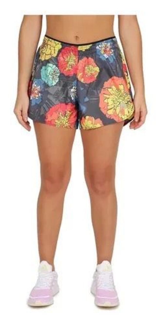 Adidas Women's Small Run Fast Flower Running Shorts